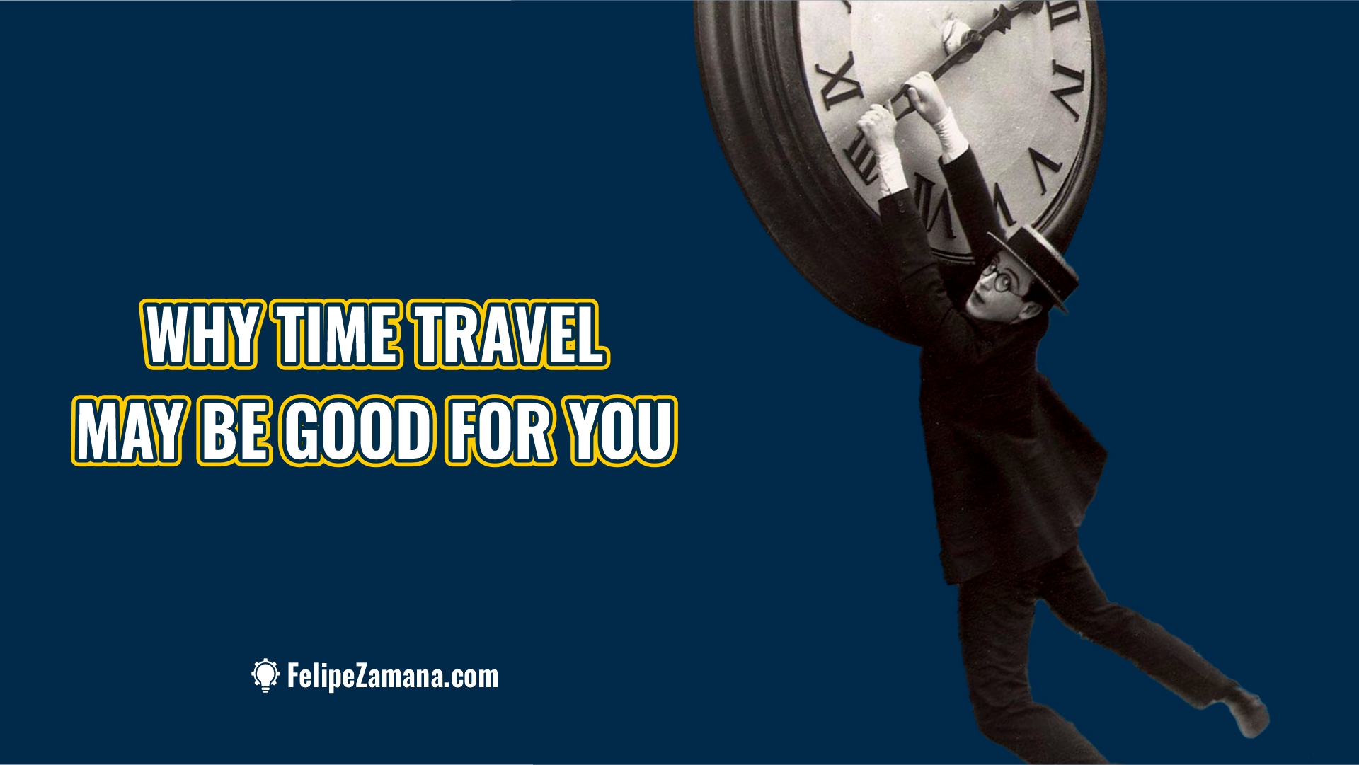 Why time travel may be good for you